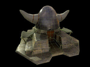 temple of odin Modelo 3D