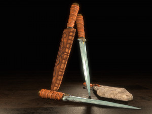 knifestone 3D 모델