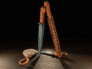 knifestone 3D 모델
