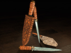 knifestone 3D 모델