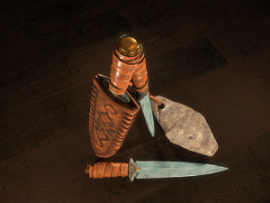 knifestone 3D 모델