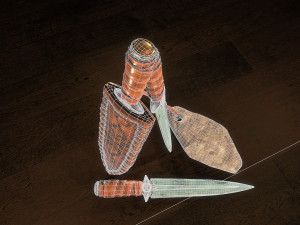 knifestone 3D 모델