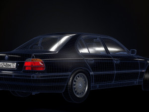 carbmw750 3D Model