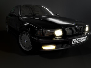 carbmw750 3D Model