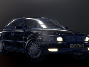 carbmw750 3D Model
