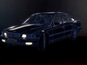 carbmw750 3D Model