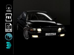 carbmw750 3Dモデル