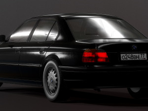carbmw750 3D Model