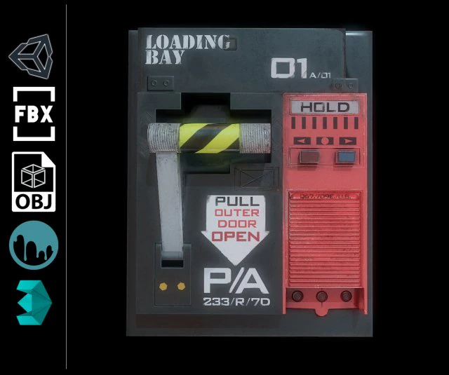 props 1 3D Model .c4d .max .obj .3ds .fbx .stl .blend 