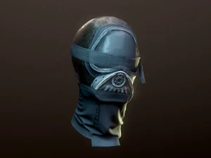 mask low-poly 3D Model