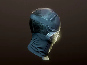 mask low-poly 3D Model