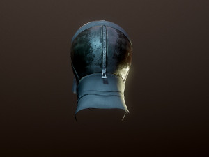 mask low-poly Modelo 3D