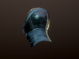 mask low-poly Modelo 3D