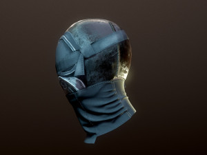 mask low-poly Modelo 3D