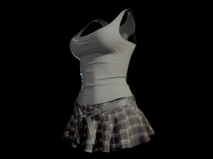 dress 3 3D Model
