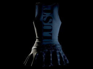 dress 3 3D Model