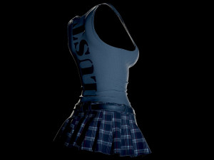 dress 3 Modello 3D