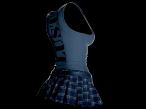 dress 3 3D Model
