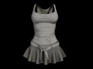 dress 3 3D Model
