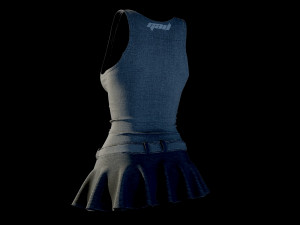 dress 3 Modello 3D