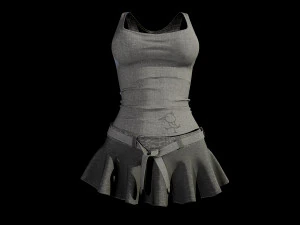 dress 3 3D Model