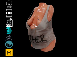 vestito 4 Modello 3D