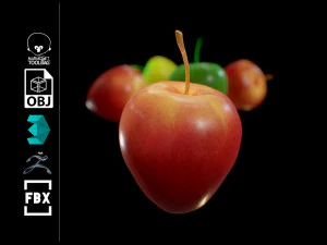 яблоко 3D Модель