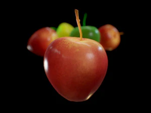 яблоко 3D Модель