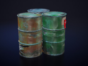angry keg Model 3D