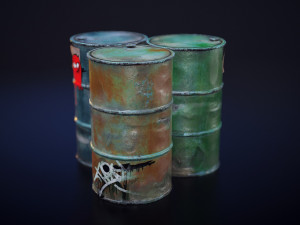 angry keg Model 3D