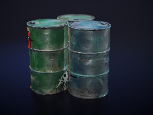 angry keg Model 3D