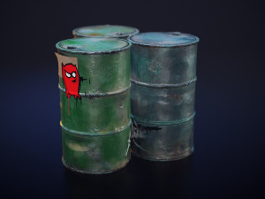 angry keg Model 3D
