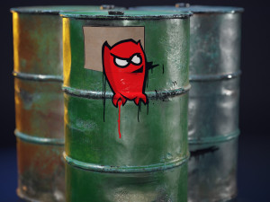 angry keg Model 3D