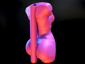 pencil holder 3D Print Model