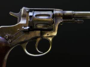Nagan1910 Modèle 3D