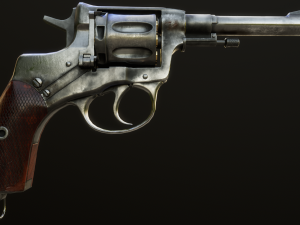 Nagan1910 Modèle 3D