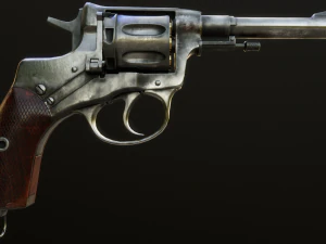 Nagan1910 Modello 3D