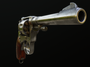 Nagan1910 Modèle 3D