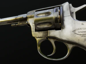 Nagan1910 Modello 3D