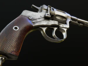 Nagan1910 Modello 3D