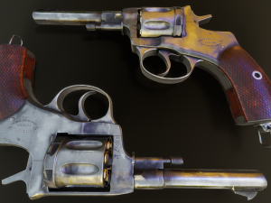 Nagan1910 Modèle 3D