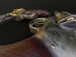 Nagan1910 Modèle 3D