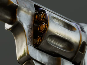 Nagan1910 Modello 3D