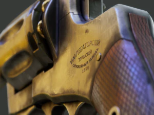 Nagan1910 Modello 3D