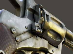 Nagan1910 Modèle 3D