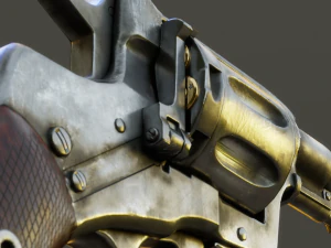 Nagan1910 Modello 3D