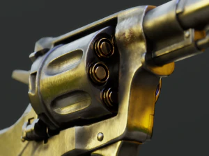 Nagan1910 Modello 3D