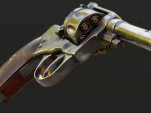 Nagan1910 Modèle 3D