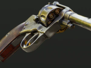 Nagan1910 Modello 3D