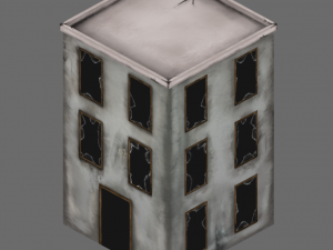 abandoned building 01 Modelo 3D